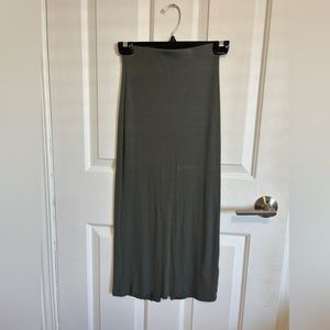 Green MIDI Pencil Skirt